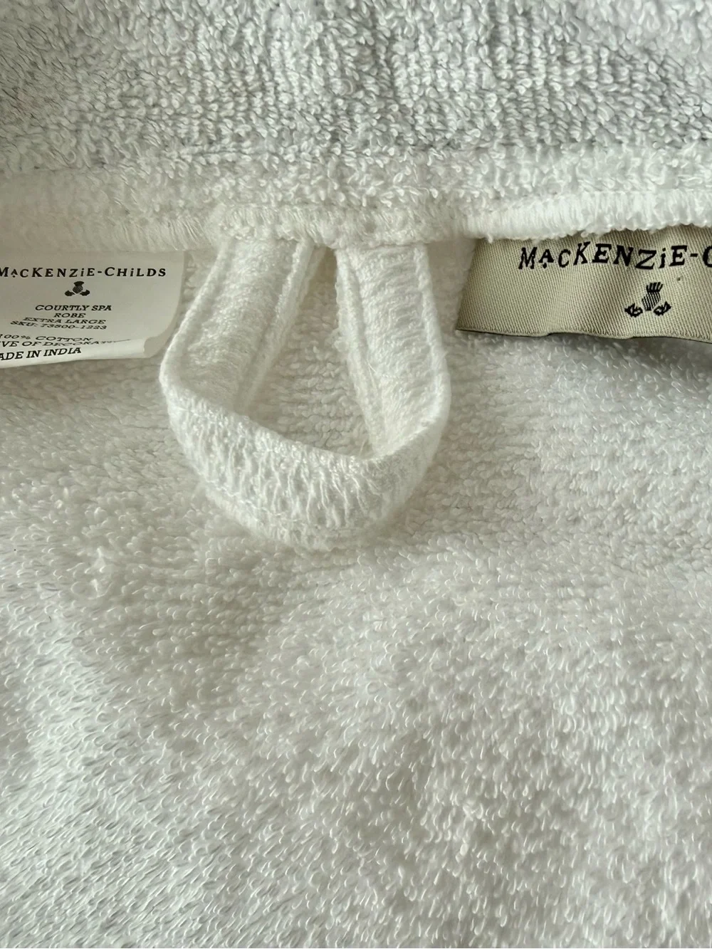 Mackenzie Childs XL Cotton Robe Men’s